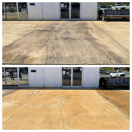 The benefits of pressure washing your driveway and walkways before summer gatherings