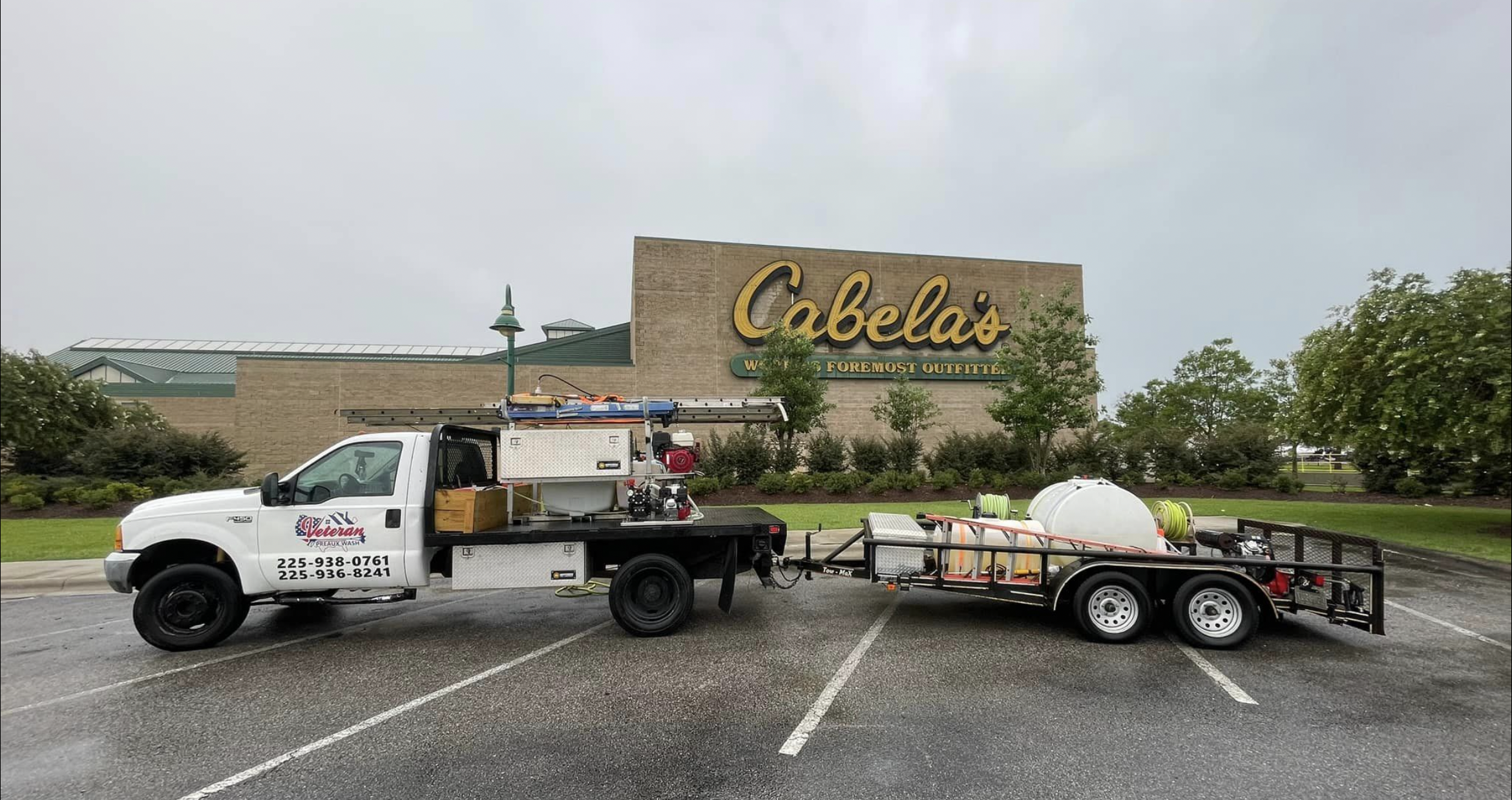 Pressure Washing Cabela's In Gonzales, LA